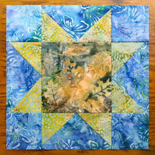 Sawtooth Star Block