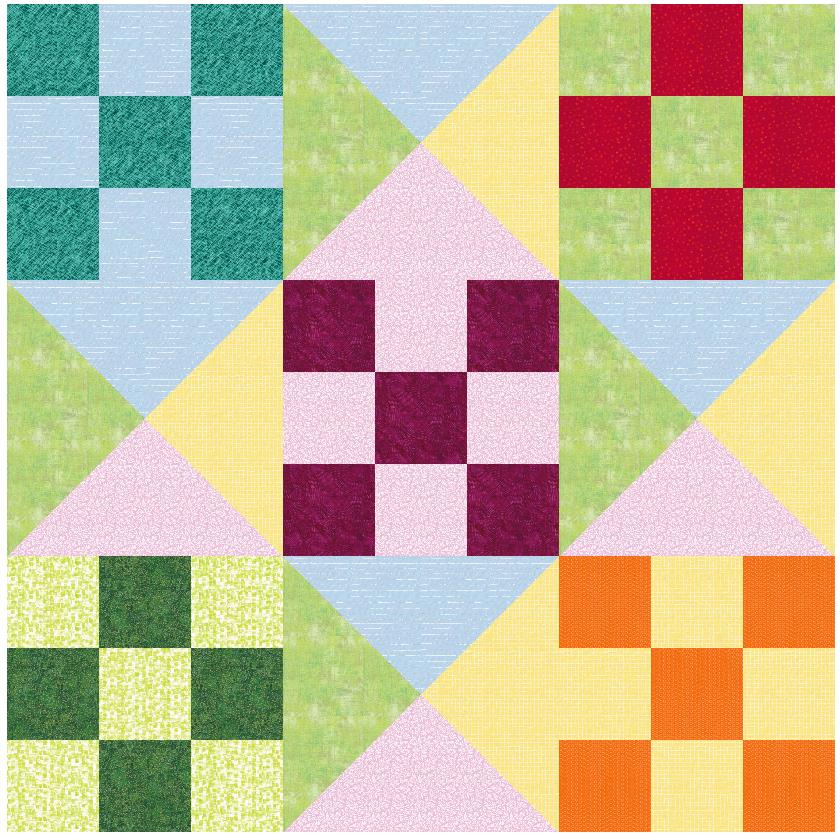 Nine to Five Quilt Pattern