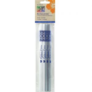 Roxanne Chalk Marking Pencils - 2 Silver, 2 White
