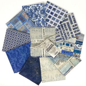 Tim Holtz Indigo Palette Fat Quarter Bundle - 10pc