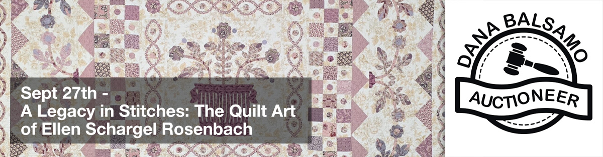 A Legacy in Stitches: The Ellen Rosenbach Collection to Cross the Auction Block September 27, 2025 A Legacy in Stitches: The Ellen Rosenbach Collection to Cross the Auction Block September 27, 2025