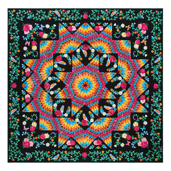 FIESTA FLORIBUNDA by Geraldine Warner & Linda Riesterer