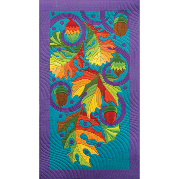 Jane Sassaman  Leaves in the Breeze Appliqué