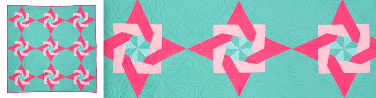 AQS & AccuQuilt-Along: Grapefruit Slice Throw AQS & AccuQuilt-Along: Grapefruit Slice Throw