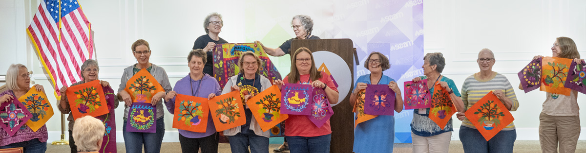 2025 AQS Seam Retreat Show & Tell