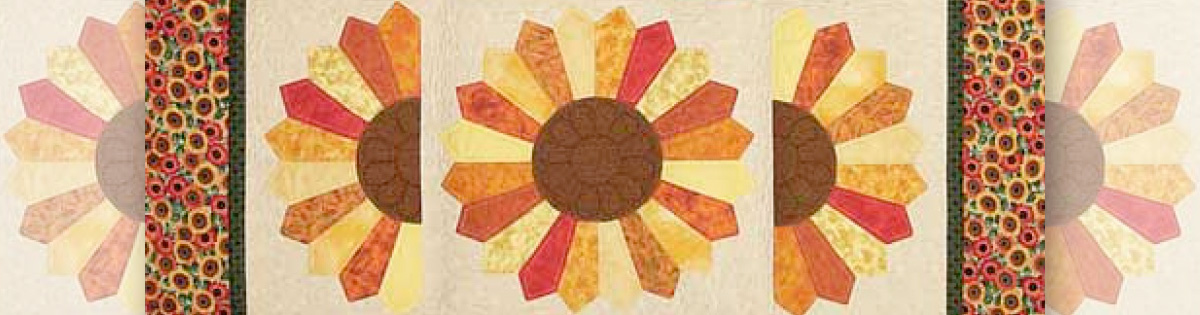 Kimberly Einmo's Dresden Sunflower Quilt