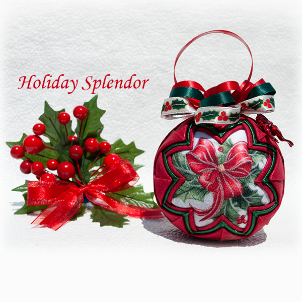 NO-SEW Quilted Ornaments