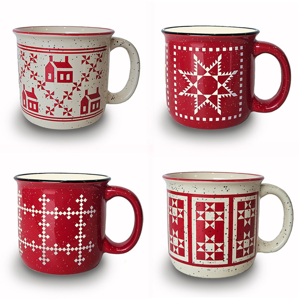Dishwasher safe, microwave safe, and designed to hold 15 oz