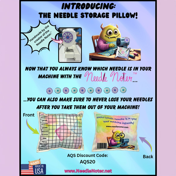 Needle Storage Pillow