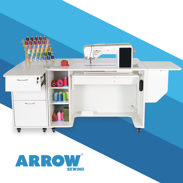 Melbourne Sewing Cabinet & Adelaide Storage Cabinet