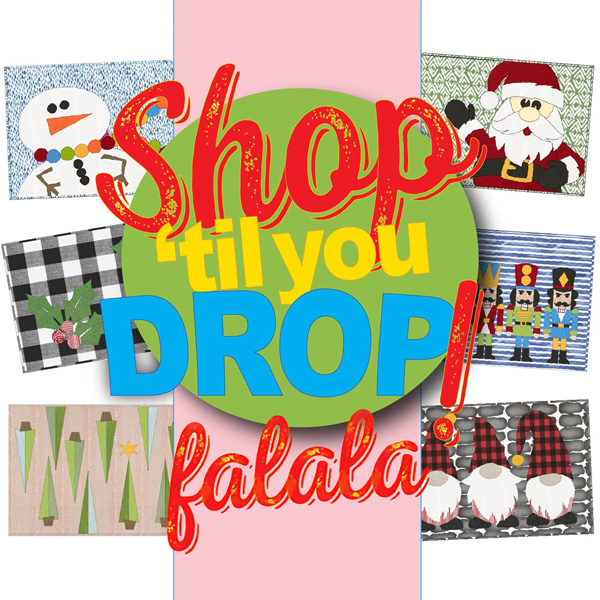 Seasonal floor canvas designs